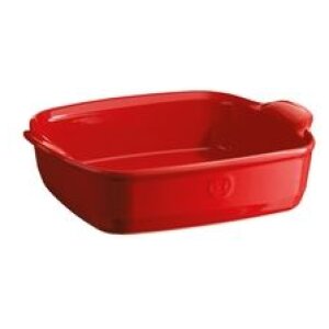 Alternative view of EMILE HENRY Керамична квадратна тава за печене "SQUARE OVEN DISH" - 1,8 л - 22 х 22 см -  цвят червена