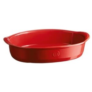 Alternative view of EMILE HENRY Керамична овална форма за печене "OVAL OVEN DISH" - 35 х 22,5 см - цвят червен