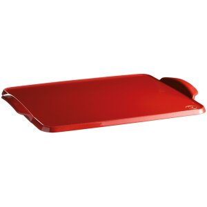 Alternative view of EMILE HENRY Керамична плоча за печене "BAKING TRAY" - 42 х 31 см - цвят червен