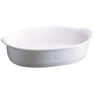 Alternative view of EMILE HENRY Керамична овална форма за печене "SMALL OVAL OVEN DISH" - 27,5 х 17,5 см - цвят бял