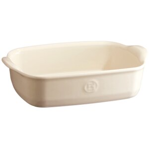 Alternative view of EMILE HENRY Керамична правоъгълна форма за печене "INDIVIDUAL OVEN DISH" - 22 х 15 см - цвят екрю