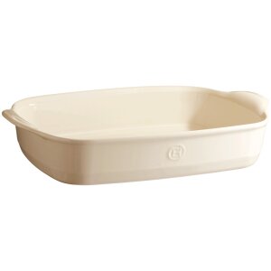 Alternative view of EMILE HENRY Керамична правоъгълна форма за печене "LARGE RECTANGULAR OVEN DISH" - 42 х 28 см - цвят екрю