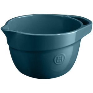 EMILE HENRY Керамична купа за смесване "MIXING BOWL" - 2,5 л - цвят синьо-зелен