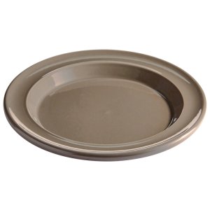 Alternative view of EMILE HENRY Керамична десертна чиния "SALAD/DESSERT PLATE"- цвят сиво-бежов