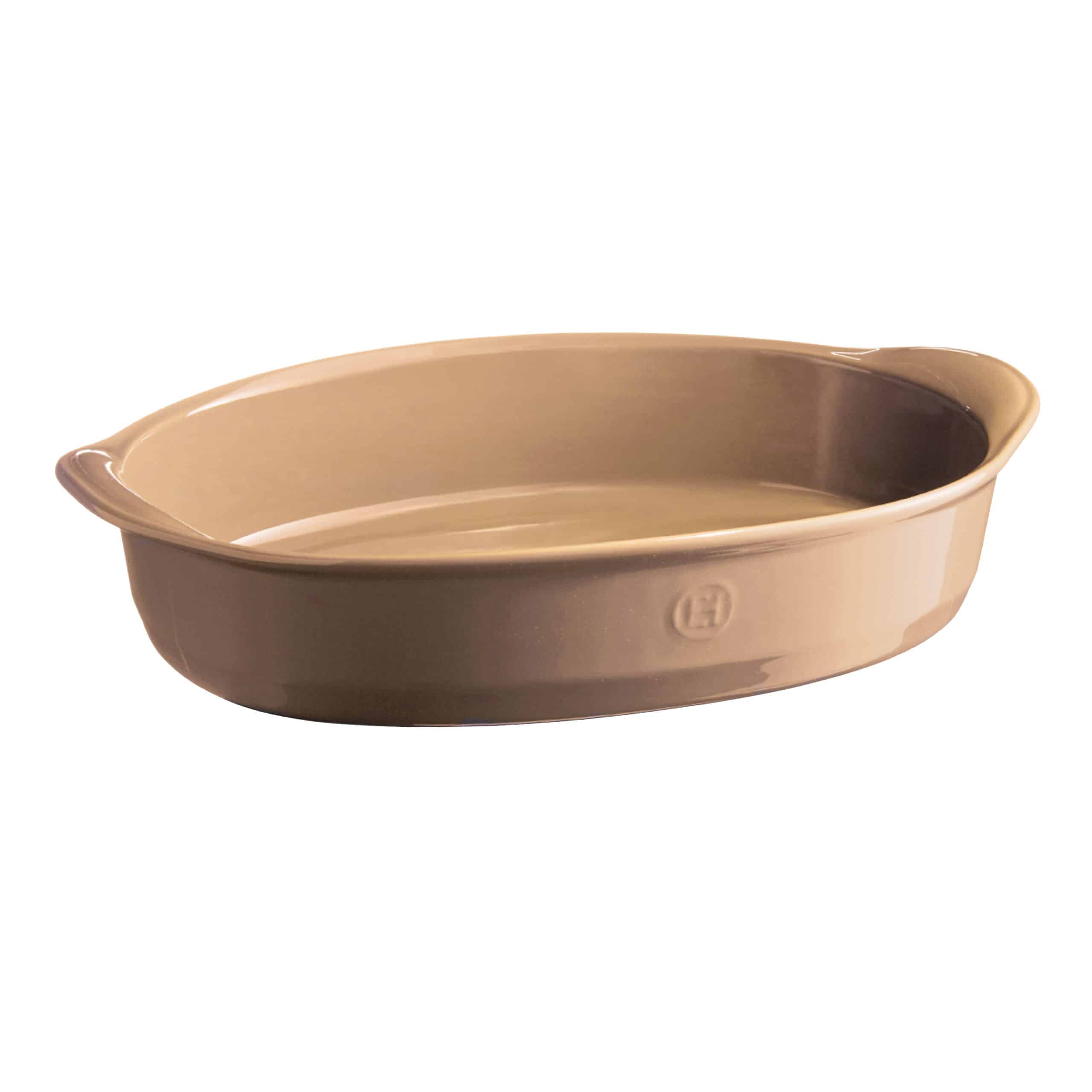 EMILE HENRY Керамична овална форма за печене "LARGE OVAL OVEN DISH" - 41,5 х 26,5 см - цвят капучино - Image 2