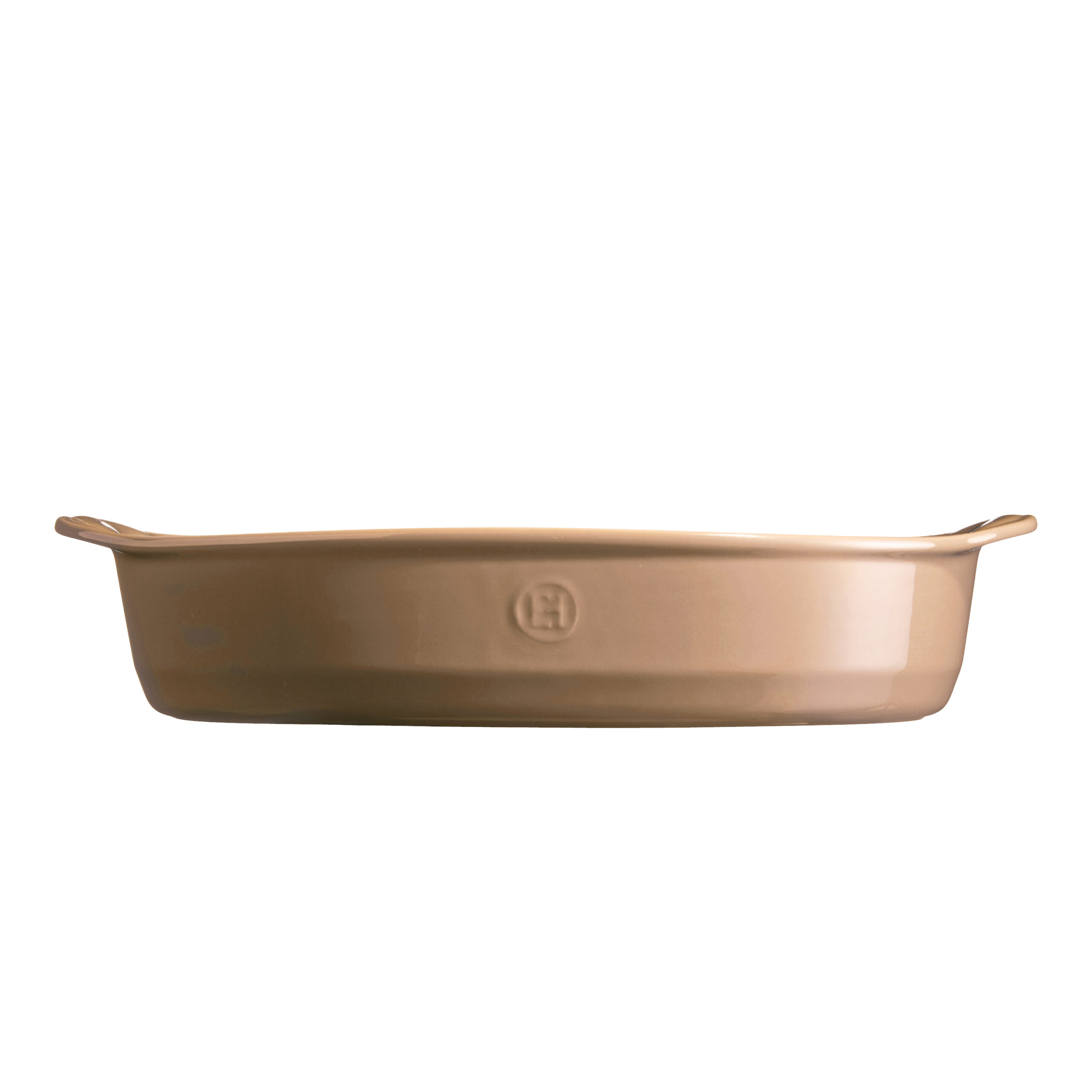 EMILE HENRY Керамична овална форма за печене "LARGE OVAL OVEN DISH" - 41,5 х 26,5 см - цвят капучино - Image 4