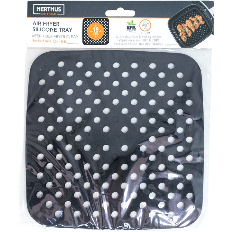 Nerthus Перфорирана силиконова подложка за AIR FRYER - Image 4
